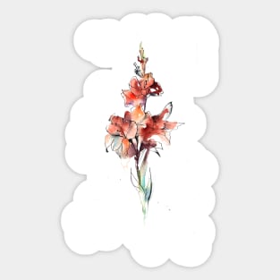 Floral Sticker